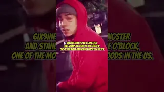 6ix9ine Acted Gangster And Was Exposed At The O'Block 🤣 #shorts #6ix9ine