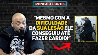 BALESTRIN SE IMPRESSIONA COM A EVOLUÇÃO DO SERJÃO E FALA SOBRE A SUA LESÃO – IRONCAST CORTES