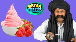 Tribal People Try Frozen Yogurt for the first time