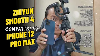 Is the Zhiyun Smooth 4 Compatible with iPhone 12 Pro Max