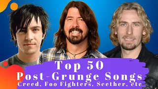 Top 50 Post Grunge Songs. The Best Post Grunge Songs