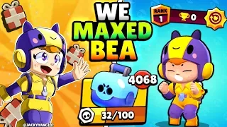 WE GOT BEA! MAX POWER BEA AT 0 TROPHIES IN SHOWDOWN!! NEW UPDATE!