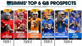 NFL Draft 2023 rankings: Analyzing top six QB prospects | Chris Simms Unbuttoned | NFL on NBC