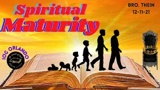 IOG Orlando - "Spiritual Maturity"