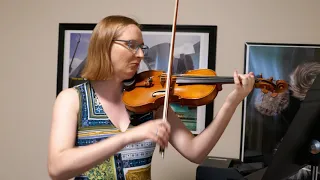 Rode Violin Caprice No. 5 (TMEA 2019-20 etude), practice tempo