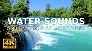 Soothing Ambience: Calming Waterfall White Noise | Cascades White Noise to Relax, Study & Sleep