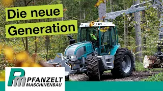 Der beste und stärkste Pm Trac beim Holzrücken, Forstfräsen, Landschaftspflege | die Generation 36