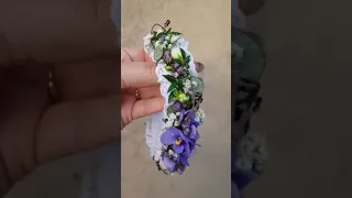 Цветочный браслет