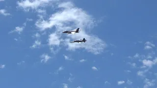 Tinker AFB Air Show. F35/F5/C130/KC135/E3/C17/Blue Angels