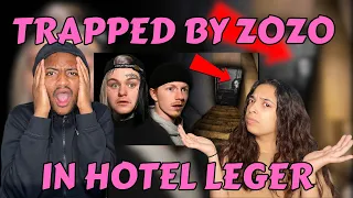 TWIN PARANORMAL TRAPPED BY ZOZO IN HOTEL LEGER HORROR | RAE & JAE REACTS