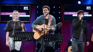 Gauvain Sers, Tibz & Léa Paci - Foule sentimentale (Live) - Le Grand Studio RTL