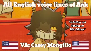 [Arknights] Aak's EN voice lines!
