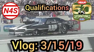 50th annual NHRA Gatornationals Qualifying Vlog