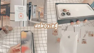 🍎aesthetic unboxing iPhone 13 Pro + accessories💫