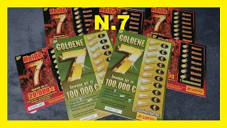 Scratch Card HOT 7 AND GOLDEN 7 ! N.7