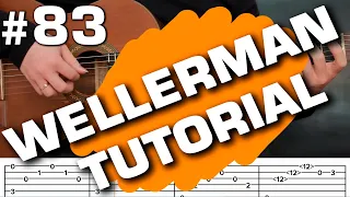 wellerman fingerstyle guitar instrumental cover tutorial tabs ( guitarclub4you)