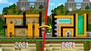 MINECRAFT PERO VIAJAMOS AL FUTURO 😱⏰