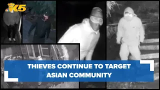 Thieves continue to target Asian community in western Washington