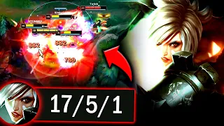 THIS RIVEN 1V9 BUILD CANT BE STOPPED! (YOU SHOULD TRY THIS)