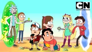 6 Animierte Charaktere, die in anderen Cartoons erschienen sind!