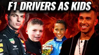F1 Drivers As Little Kids | Where it ALL Started!