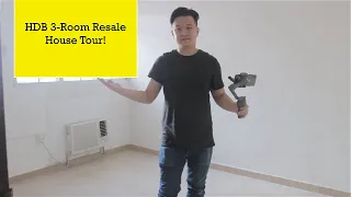Vlog 1: House Journey | HDB 3-Room Resale Tour Singapore | Pre-Renovation