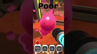 Slime rancher poor vs rich ranch #shorts