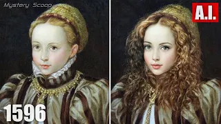 Portrait Of A Young Girl, c.1596 | Brought To Life Using AI Technology