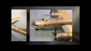 Building B-29 "Superfortress" Bomber by Minicraft 1/144 Scale. Complete from Start to Finish