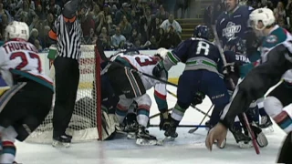 Final game in the Kelowna Rockets vs Seattle Thunderbirds