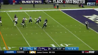 Derrick Henry Game-Winning TD Run Ravens vs. Titans (Week 11)