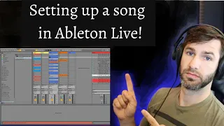 How to set up an Ableton Live session for a worship service from Scratch // Ableton Live 10 Tutorial