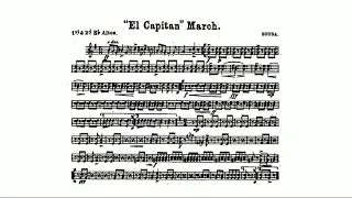 El Capitan March: 1st and 2nd Altos: John Philip Sousa