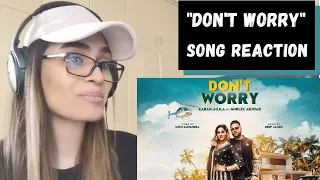 Don't Worry (Karan Aujla) REACTION!! | Deep Jandu, Sukh Sanghera