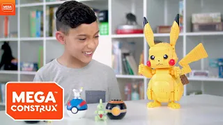 Build Beyond™: Jumbo Pikachu | Pokémon | Mega Construx