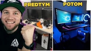 Poriadny UPGRADE môjho PC SETUPU ako Profi GAMER!