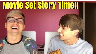 Crazy Movie Set Story Time!!  With Lucas Cruikshank!