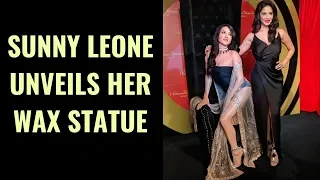 Sunny Leone unveils her wax statue at Delhi’s Madame Tussauds