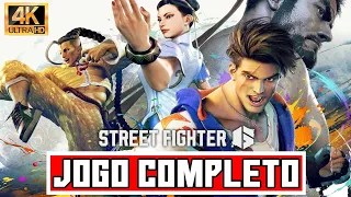 STREET FIGHTER 6 - O Gameplay Completo em Português PT-BR