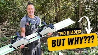 Two blades on one saw - The new TSV 60 KEB from Festool!
