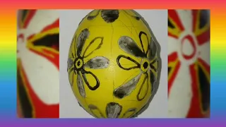 "КВІТКА"ПИСАНКА ВОЛИНЬ ПИСАНКАРКА НАСТЯ ЕТАПИ  pysanky egg  роспись art яйца