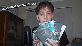 ASMR ROLEPLAY TIENDA DE VENDEDOR DE PELÍCULAS 🎬