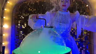 Шоу мыльных пузырей Лидии Вандакуровой в Санкт-Петербурге.