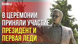 В Баку Состоялось Открытие Памятника Муслиму Магомаеву | Baku TV | RU