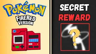 Completing The Pokedex in Pokemon Fire Red For A SECRET Reward