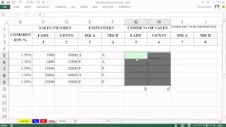 Mr Excel & excelisfun Trick 118: Formula To Calculate Commissions for Four Scenarios