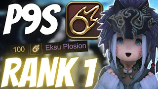 FFXIV - P9S BLM PoV  - Rank 1 (15,015 rDPS / 16,003.2 aDPS)