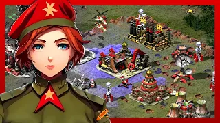 Red Alert 2 | Donavan With The Soviets | (7 vs 1 + Superweapons)