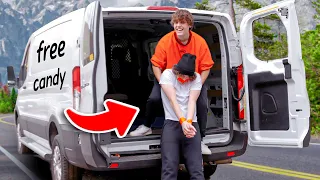 Kidnapping Kids in a White Van!