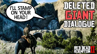 Deleted Giant Dialogue Found & Explained (Red Dead Redemption 2)